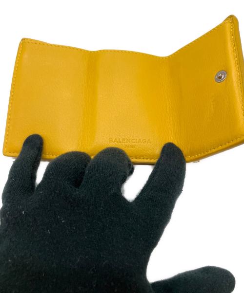 BALENCIAGA（バレンシアガ）BALENCIAGA (バレンシアガ) ミニウォレット イエローの古着・服飾アイテム