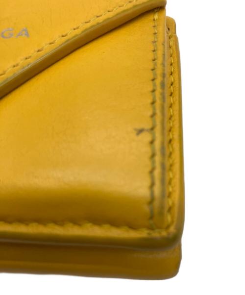 BALENCIAGA（バレンシアガ）BALENCIAGA (バレンシアガ) ミニウォレット イエローの古着・服飾アイテム