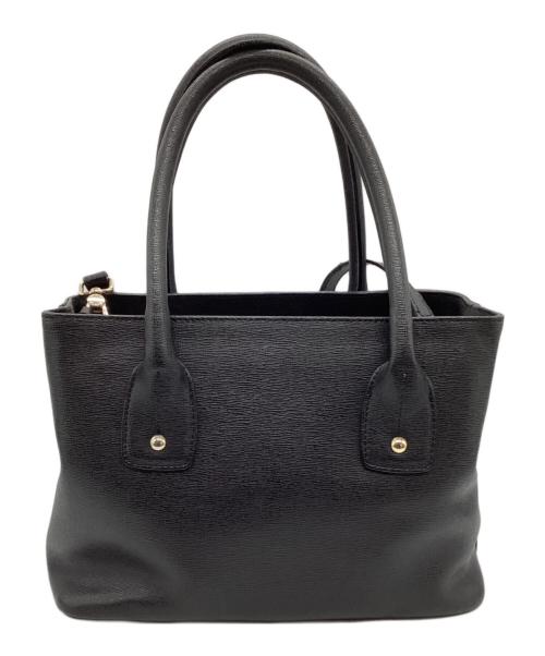 FURLA（フルラ）FURLA (フルラ) 2WAYショルダーバッグ ブラックの古着・服飾アイテム