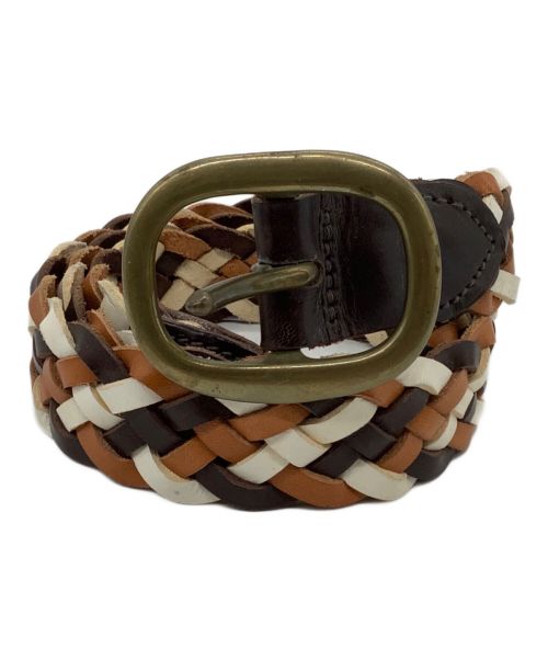 Nepenthes London（ネペンテス ロンドン）Nepenthes London (ネペンテス ロンドン) レザー編み込みベルトの古着・服飾アイテム