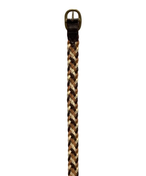 Nepenthes London（ネペンテス ロンドン）Nepenthes London (ネペンテス ロンドン) レザー編み込みベルトの古着・服飾アイテム