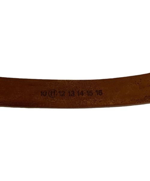 Maison Martin Margiela（メゾンマルタンマルジェラ）Maison Martin Margiela (メゾンマルタンマルジェラ) レザーベルト サイズ:80の古着・服飾アイテム
