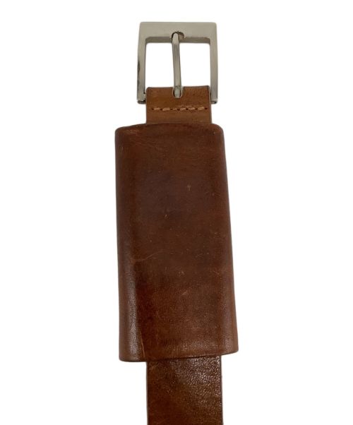 Maison Martin Margiela（メゾンマルタンマルジェラ）Maison Martin Margiela (メゾンマルタンマルジェラ) レザーベルト サイズ:80の古着・服飾アイテム