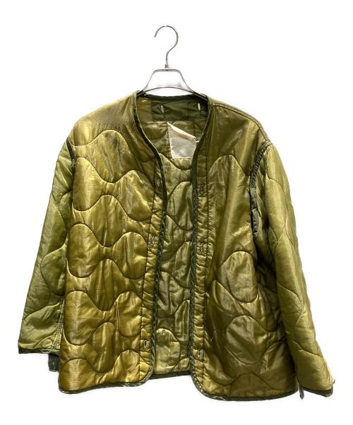 US ARMY（ユーエスアーミー）US ARMY (ユーエスアーミー) M-65 Field Jacket Liner グリーン サイズ:不明の古着・服飾アイテム