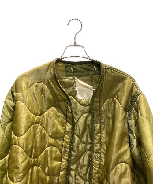 US ARMY（ユーエスアーミー）US ARMY (ユーエスアーミー) M-65 Field Jacket Liner グリーン サイズ:不明の古着・服飾アイテム
