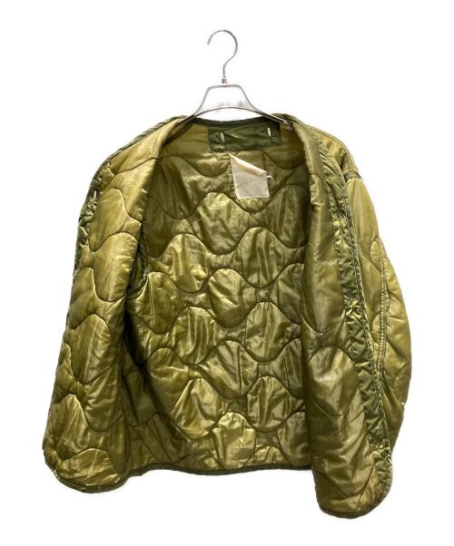 US ARMY（ユーエスアーミー）US ARMY (ユーエスアーミー) M-65 Field Jacket Liner グリーン サイズ:不明の古着・服飾アイテム