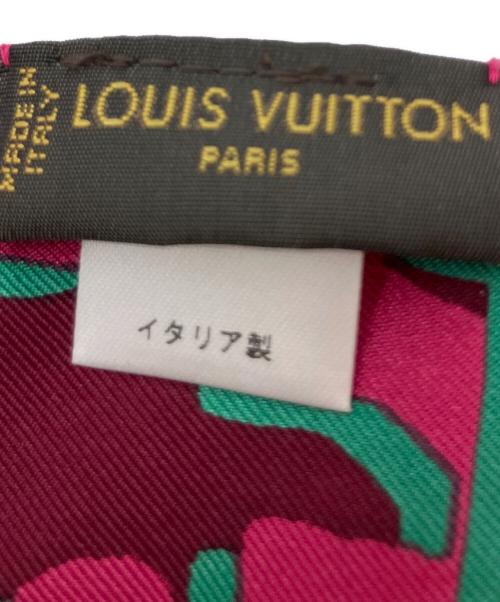 LOUIS VUITTON（ルイ ヴィトン）LOUIS VUITTON (ルイ ヴィトン) バンドー スカーフ ピンクの古着・服飾アイテム