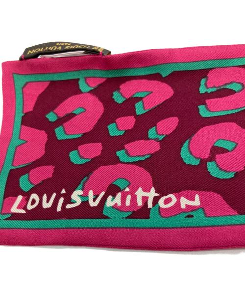 LOUIS VUITTON（ルイ ヴィトン）LOUIS VUITTON (ルイ ヴィトン) バンドー スカーフ ピンクの古着・服飾アイテム