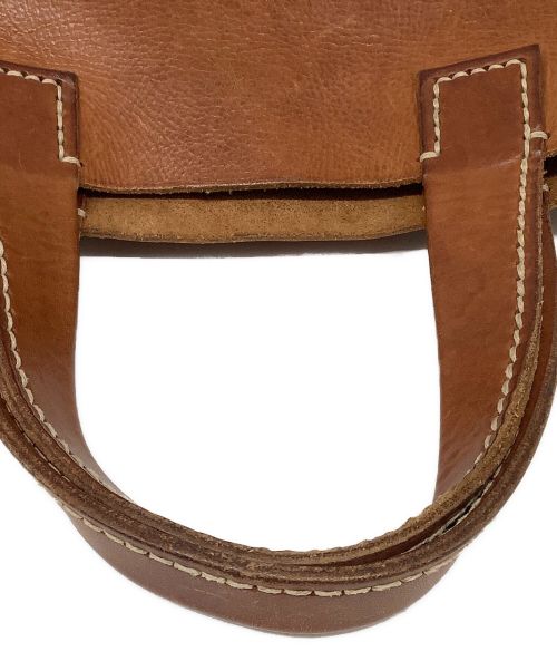 genten（ゲンテン）genten (ゲンテン) ハンドバッグ ブラウンの古着・服飾アイテム