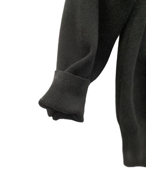 CABAN（キャバン）CABAN (キャバン) ニットパーカー ブラック サイズ:Ｌの古着・服飾アイテム