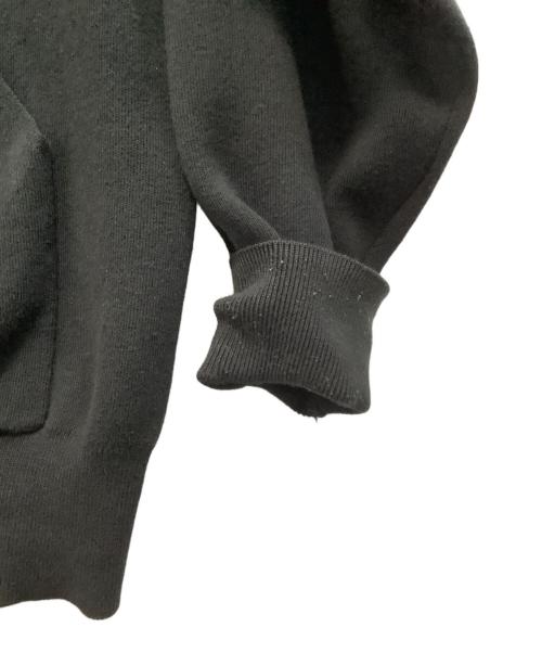 CABAN（キャバン）CABAN (キャバン) ニットパーカー ブラック サイズ:Ｌの古着・服飾アイテム