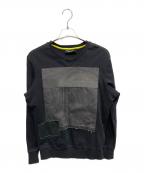 DIESELディーゼル）の古着「スウェット」｜ブラック