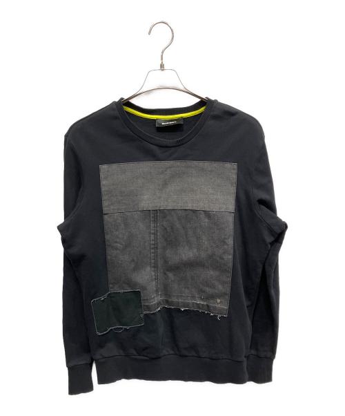 DIESEL（ディーゼル）DIESEL (ディーゼル) スウェット ブラック サイズ:Sの古着・服飾アイテム