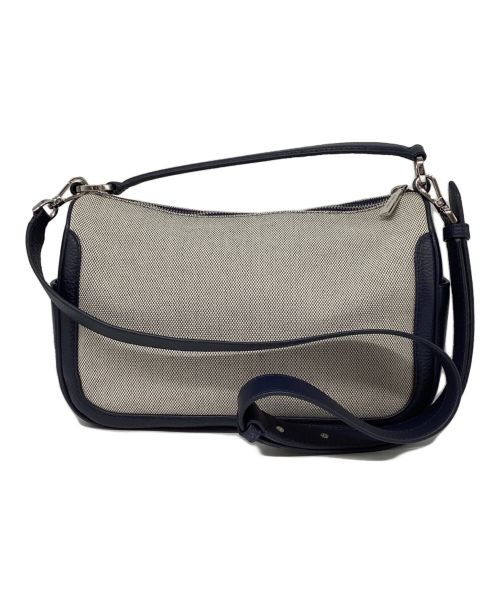 Kate Spade（ケイトスペード）Kate Spade (ケイトスペード) ショルダーバッグ ベージュ×ネイビーの古着・服飾アイテム