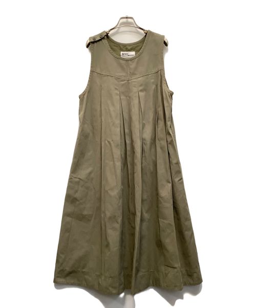 MHL（エムエイチエル）MHL (エムエイチエル) ワンピース オリーブ サイズ:Ｍの古着・服飾アイテム