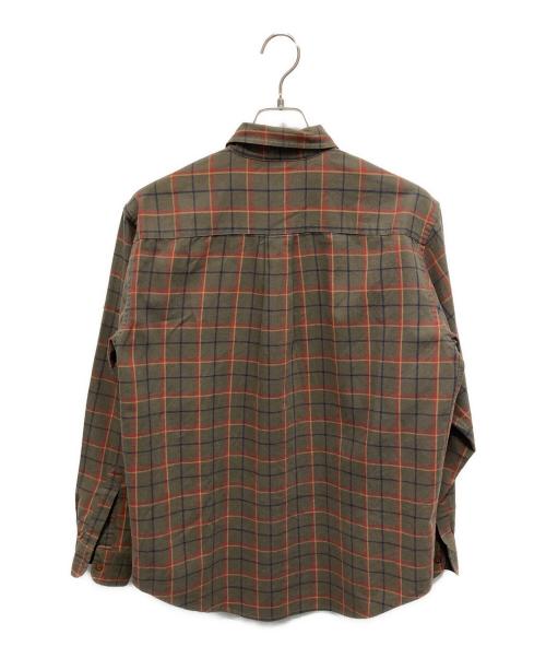 L.L.Bean（エルエルビーン）L.L.Bean (エルエルビーン) 80'sチェックシャツ ブラウン サイズ:Mの古着・服飾アイテム