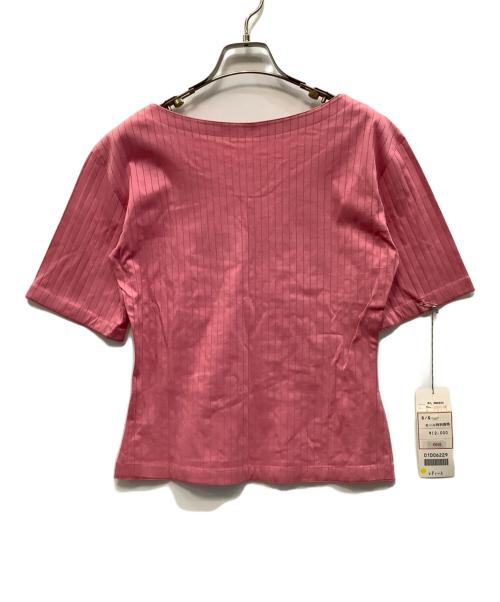 Christian Dior（クリスチャン ディオール）Christian Dior (クリスチャン ディオール) リブカットソー ピンク サイズ:S 未使用品の古着・服飾アイテム