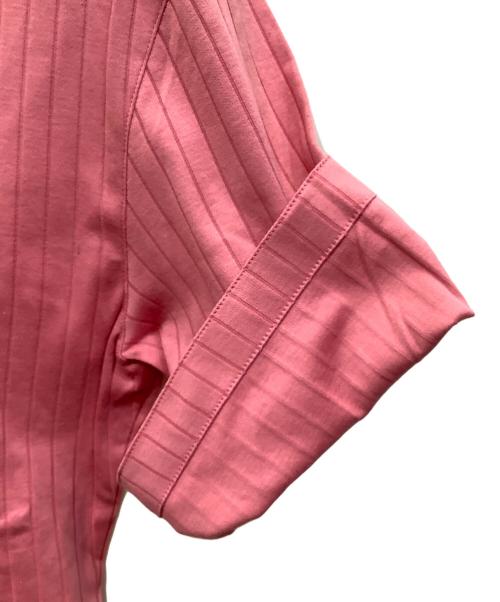 Christian Dior（クリスチャン ディオール）Christian Dior (クリスチャン ディオール) リブカットソー ピンク サイズ:S 未使用品の古着・服飾アイテム