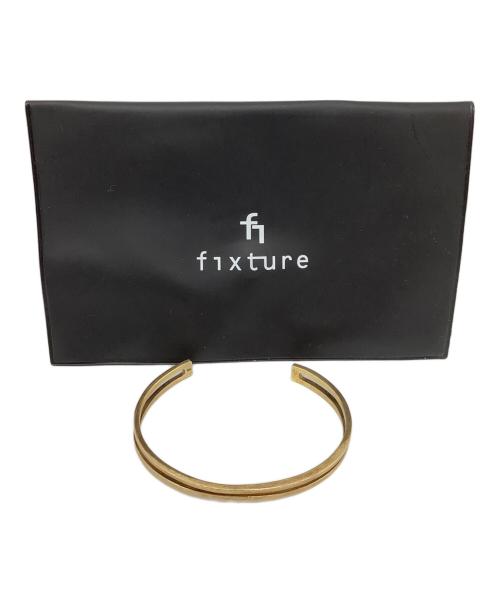 fixture（フィクスチャ）fixture (フィクスチャ) バングル ゴールドの古着・服飾アイテム