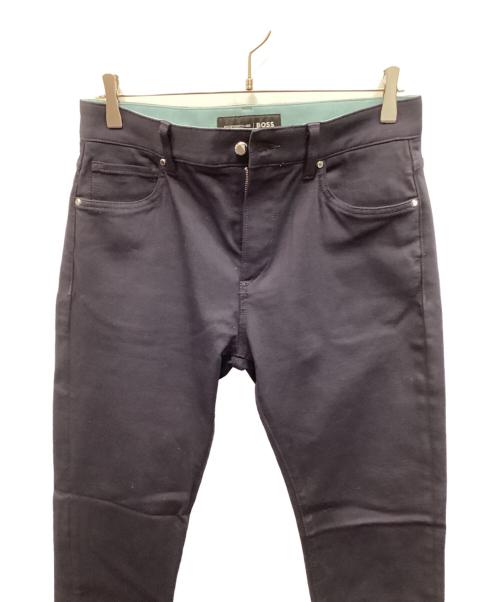 BOSS（ボス）BOSS (ボス) PORSCHE (ポルシェ) テーパードパンツ ネイビー サイズ:76ｃｍ（Ｗ30）の古着・服飾アイテム