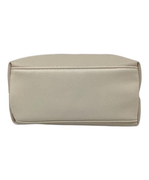 M'S GRACY（エムズグレイシー）M'S GRACY (エムズグレイシー) カメリアパンチングバッグ ベージュの古着・服飾アイテム