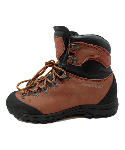 mont-bell（モンベル）mont-bell (モンベル) アルパインクルーザー トレッキングシューズ ブラック×ブラウン サイズ:23.5cmの古着・服飾アイテム