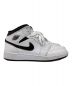 中古・古着 NIKE (ナイキ) AIR JORDAN 1 MID ホワイト×ブラック サイズ:23.5ｃｍ：8000円