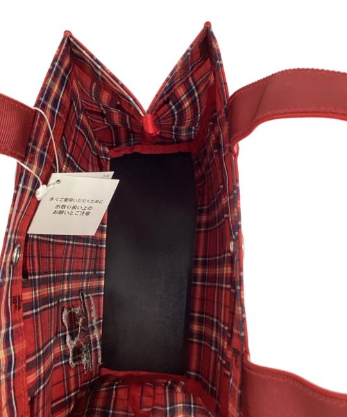 mikihouse（ミキハウス）mikihouse (ミキハウス) トートバッグ レッド 未使用品の古着・服飾アイテム