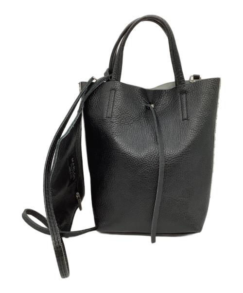 MARLON（マロン）MARLON (マロン) ショルダーバッグ ベージュ×ブラックの古着・服飾アイテム