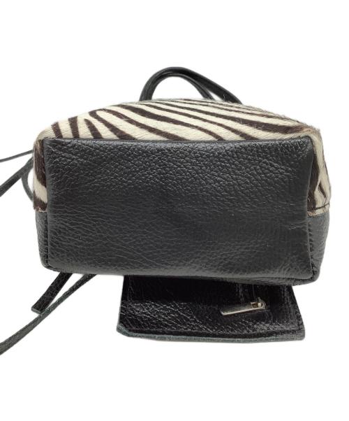 MARLON（マロン）MARLON (マロン) ショルダーバッグ ベージュ×ブラックの古着・服飾アイテム
