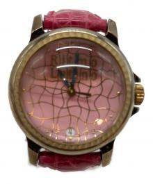 RITMO LATINO（リトモラティーノ）の古着「クォーツ 腕時計」｜ピンク