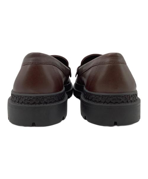 COACH（コーチ）COACH (コーチ) ローファー ブラウン サイズ:25ｃｍ（ＵＳ7.5）の古着・服飾アイテム