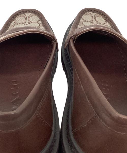 COACH（コーチ）COACH (コーチ) ローファー ブラウン サイズ:25ｃｍ（ＵＳ7.5）の古着・服飾アイテム