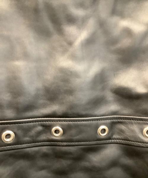 Plus Que Ma Vie（Plus Que Ma Vie）Plus Que Ma Vie (Plus Que Ma Vie) ダブルライダースジャケット ブラック サイズ:48 未使用品の古着・服飾アイテム