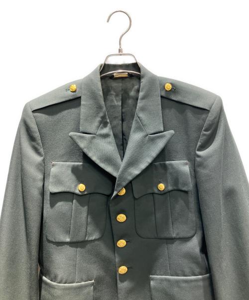 US.ARMY（ユーエスアーミー）US.ARMY (ユーエスアーミー) 金釦ジャケット グリーン サイズ:XSの古着・服飾アイテム