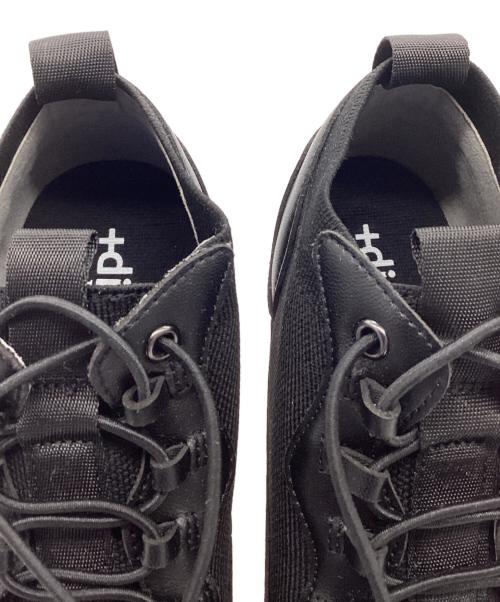 +DIANA（プラスダイアナ）+DIANA (プラスダイアナ) ウェッジソールスニーカー ブラック サイズ:23.5ｃｍの古着・服飾アイテム