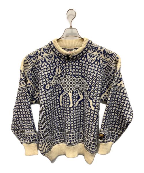 DALE OF NORWAY（ダーレ オブ ノルウェイ）DALE OF NORWAY (ダーレ オブ ノルウェイ) ノルディックセーター ブルー サイズ:Ｌの古着・服飾アイテム