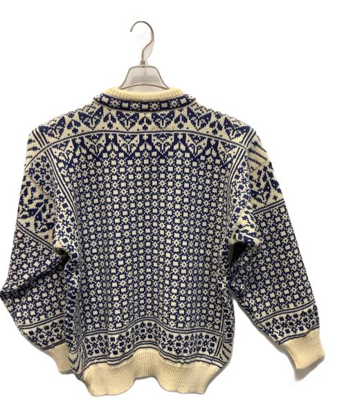 DALE OF NORWAY（ダーレ オブ ノルウェイ）DALE OF NORWAY (ダーレ オブ ノルウェイ) ノルディックセーター ブルー サイズ:Ｌの古着・服飾アイテム