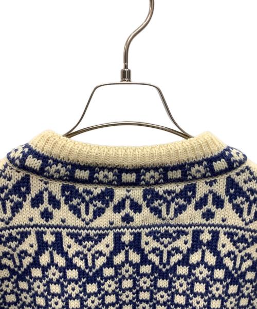 DALE OF NORWAY（ダーレ オブ ノルウェイ）DALE OF NORWAY (ダーレ オブ ノルウェイ) ノルディックセーター ブルー サイズ:Ｌの古着・服飾アイテム