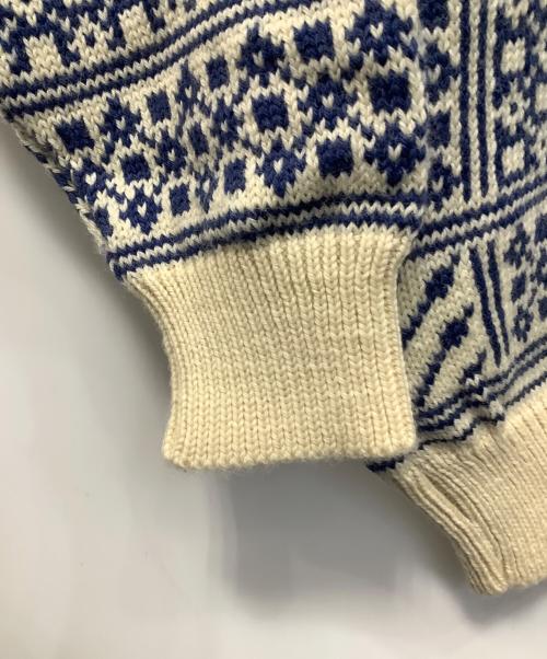 DALE OF NORWAY（ダーレ オブ ノルウェイ）DALE OF NORWAY (ダーレ オブ ノルウェイ) ノルディックセーター ブルー サイズ:Ｌの古着・服飾アイテム