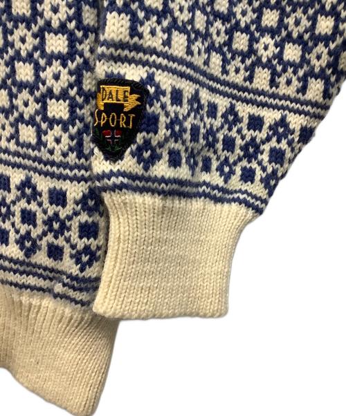 DALE OF NORWAY（ダーレ オブ ノルウェイ）DALE OF NORWAY (ダーレ オブ ノルウェイ) ノルディックセーター ブルー サイズ:Ｌの古着・服飾アイテム