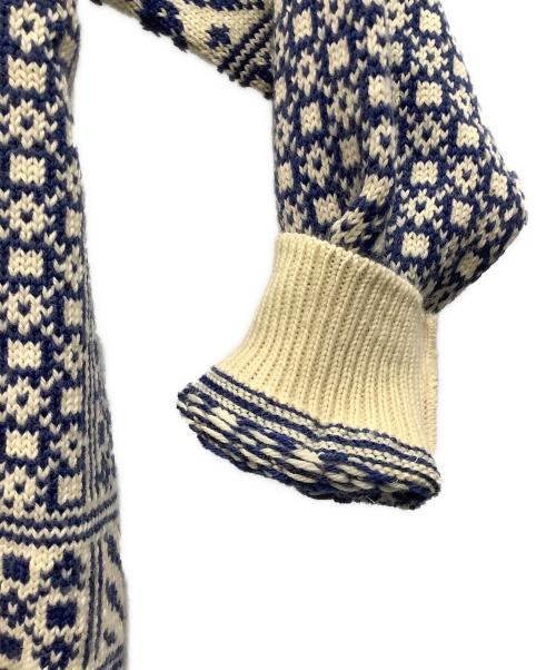 DALE OF NORWAY（ダーレ オブ ノルウェイ）DALE OF NORWAY (ダーレ オブ ノルウェイ) ノルディックセーター ブルー サイズ:Ｌの古着・服飾アイテム