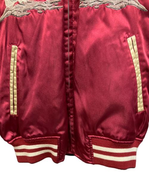 ALASKA（アラスカ）ALASKA (アラスカ) ALASKA 古着 リバーシブルスーベニアジャケット レッド×ブラック サイズ:不明の古着・服飾アイテム