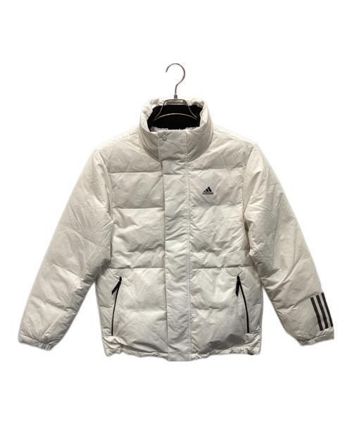 adidas（アディダス）adidas (アディダス) ダウンジャケット ホワイト サイズ:Ｍ 未使用品の古着・服飾アイテム