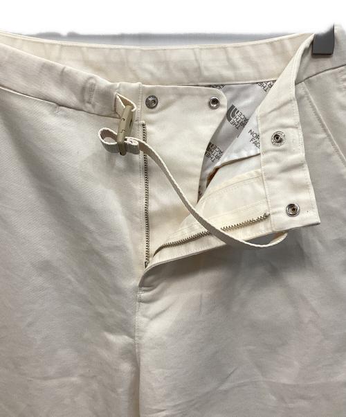 THE NORTHFACE PURPLELABEL（ザ・ノースフェイス パープルレーベル）THE NORTHFACE PURPLELABEL (ザ・ノースフェイス パープルレーベル) Stretch Twill Wide Tapered Pants アイボリー サイズ:Ｍの古着・服飾アイテム