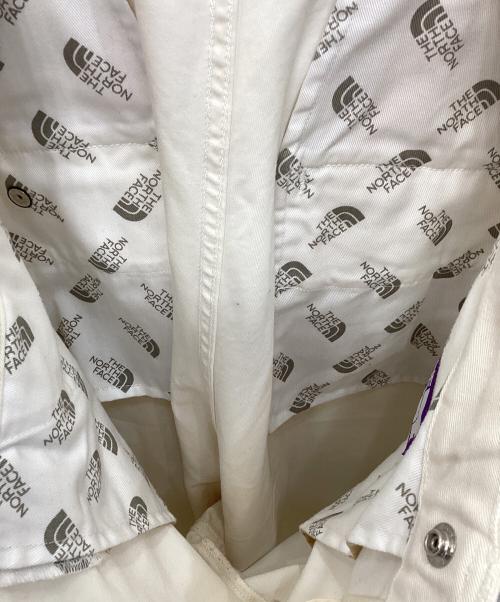 THE NORTHFACE PURPLELABEL（ザ・ノースフェイス パープルレーベル）THE NORTHFACE PURPLELABEL (ザ・ノースフェイス パープルレーベル) Stretch Twill Wide Tapered Pants アイボリー サイズ:Ｍの古着・服飾アイテム