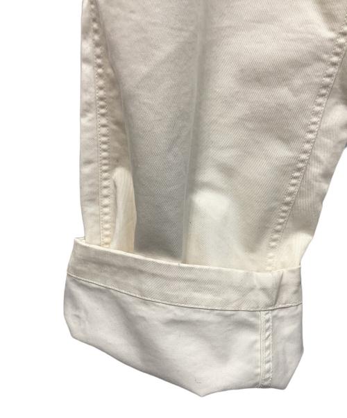 THE NORTHFACE PURPLELABEL（ザ・ノースフェイス パープルレーベル）THE NORTHFACE PURPLELABEL (ザ・ノースフェイス パープルレーベル) Stretch Twill Wide Tapered Pants アイボリー サイズ:Ｍの古着・服飾アイテム