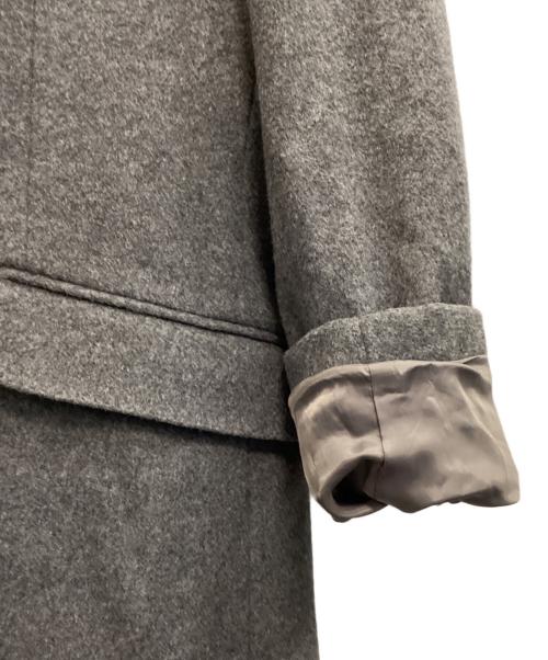 TAKEO KIKUCHI（タケオキクチ）TAKEO KIKUCHI (タケオキクチ) ウールカシミヤブレンドチェスターコート グレー サイズ:1の古着・服飾アイテム