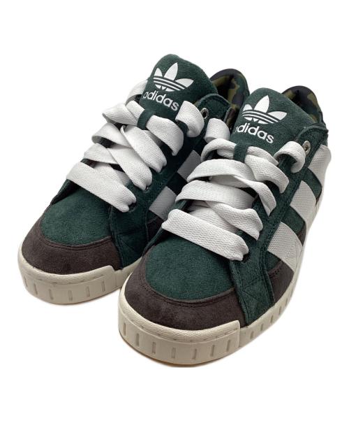 adidas Originals（アディダスオリジナル）adidas Originals (アディダスオリジナル) A BATHING APE (アベイシングエイプ) スニーカー グリーン サイズ:28ｃｍの古着・服飾アイテム