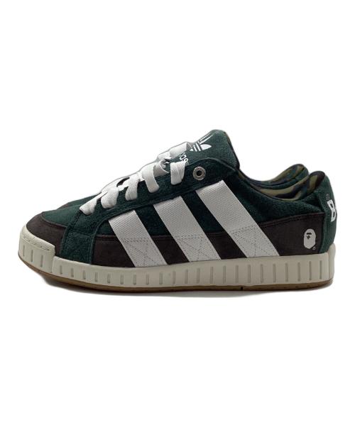 adidas Originals（アディダスオリジナル）adidas Originals (アディダスオリジナル) A BATHING APE (アベイシングエイプ) スニーカー グリーン サイズ:28ｃｍの古着・服飾アイテム